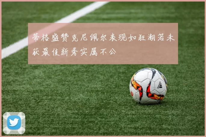 蒂格盛赞克尼佩尔表现如狂潮若未获最佳新秀实属不公